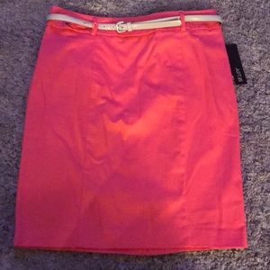 NWT never worn coral pencil skirt